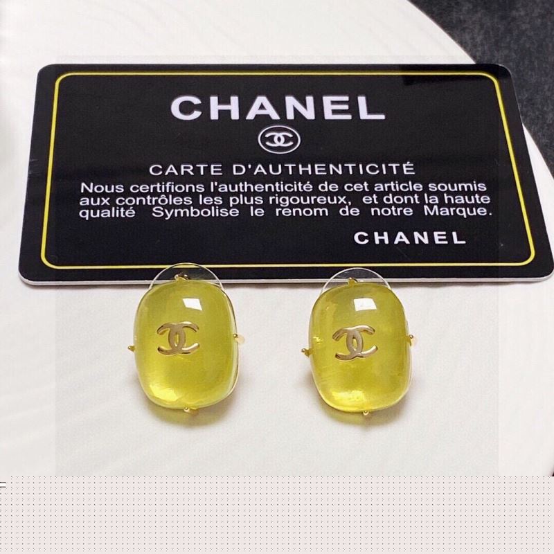 Ch*el earrings